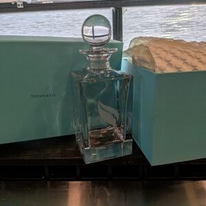 Tiffany & Co. Crystal Decanter with Stopper